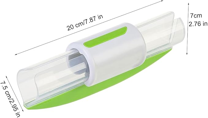 Grape Cutter Tomato Slicer, Multi-Function Small Fruit Cutter Kitchen Accessories Cake Decoration Tool Cherry Slicer(COLOR:green)