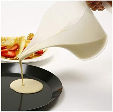 Norpro New Measuring Funnel Pancake Batter Pitcher, 3.5-Cup/28oz/900ml (3-Pack)