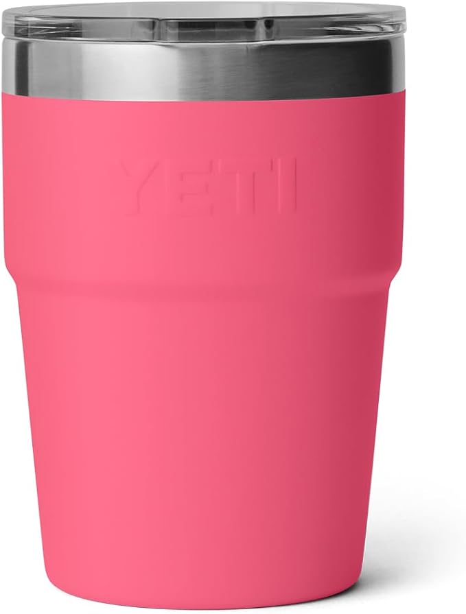 YETI Rambler 16 oz Stackable Tumbler, Vacuum Insulated, Stainless Steel with MagSlider Lid | Stackable, Stackable, Vacuum Insulated, MagSlider Lid, MagSlider Lid, Vacuum Insulated