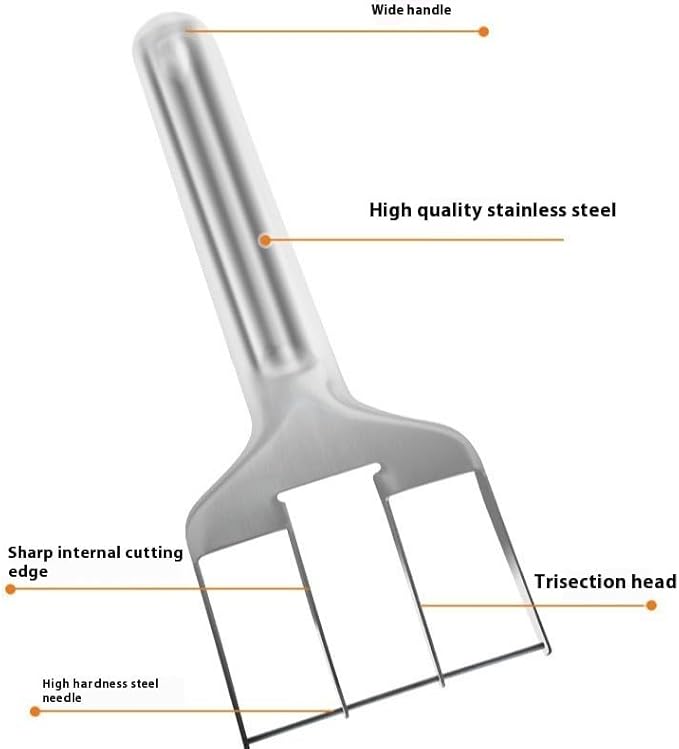 Stainless Steel Watermelon Slicer – Quick & Easy Watermelon Cutter Tool for Perfect Slices, Cubes & Wedges – Multi-Fruit Melon Cutter for Cantaloupe, Honeydew