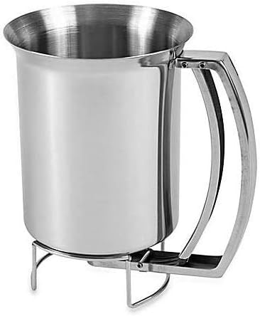 Stainless Steel Mix Dispenser – Pancake Dispenser – Pancake Batter Dispenser Kitchen Batter Dispenser – Cupcake Batter Dispenser – Waffle Batter Dispenser (800ml)