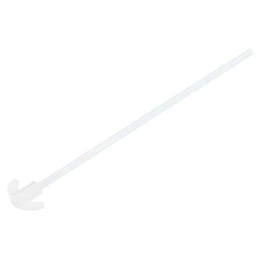 MECCANIXITY PTFE Electric Stirring Rod 300x45mm Length Overhead Stirrer Mixer Shaft with Foldable Paddle for Lab