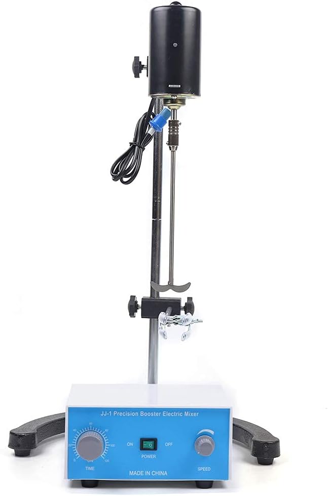 Electric Overhead Stirrer Mixer Lab Overhead Stirrer High Accuracy Blender 3000 RPM 110V (100W)