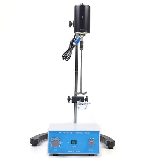 Electric Overhead Stirrer, 110V 110W DC Motor Electric Stirrer 2800rpm Digital Lab Mixer Blender for Laboratory,Colleges