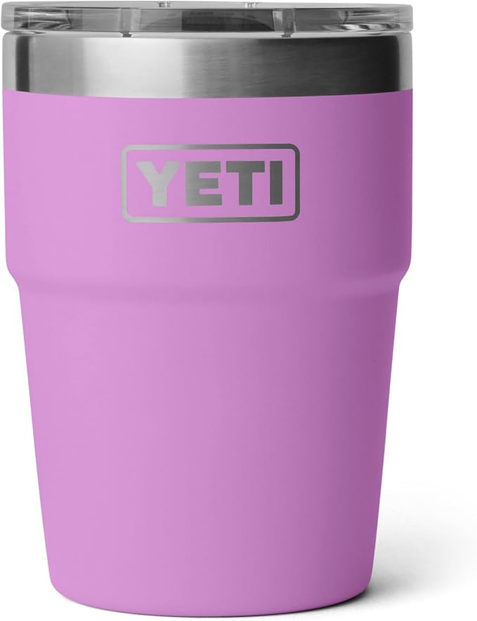 YETI Rambler 16 oz Stackable Tumbler, Vacuum Insulated, Stainless Steel with MagSlider Lid | Stackable, Stackable, Vacuum Insulated, MagSlider Lid, MagSlider Lid, Vacuum Insulated
