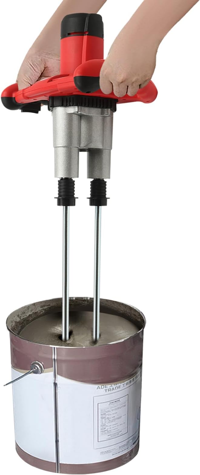 Lab Overhead Stirrer 100W Electric Overhead Mixer 10L Laboratory Industrial Liquid Mixer, 0-120min Time and 0-2800RPM Speed Adjustable Stirring Lab Mixer