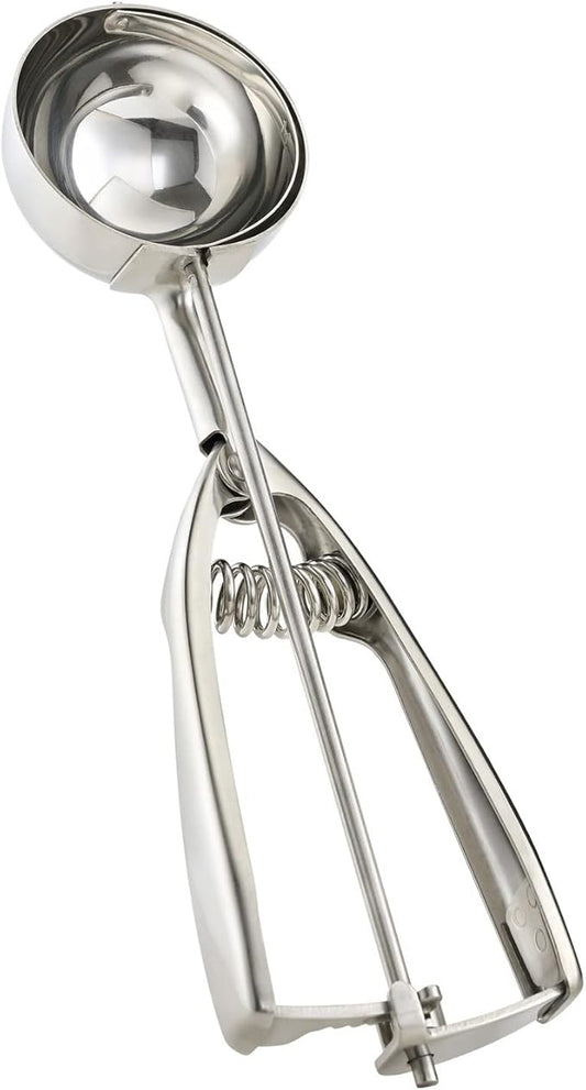 18/8 Stainless Steel Large Ice Cream Scoop Disher Melon Baller 4 Tablespoon