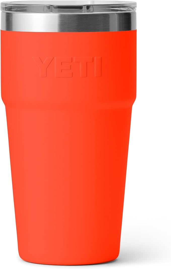YETI Rambler 20 oz Stackable Tumbler, Stainless Steel, Vacuum Insulated with MagSlider Lid