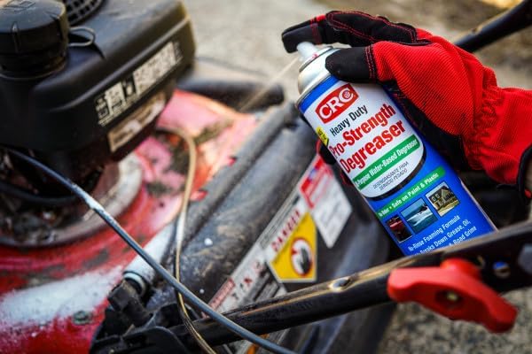 CRC 05482 Heavy Duty Pro-Strength Degreaser, All-Purpose Water-Based Degreaser, Odorless, Safe on Paint and Plastic, 15oz, [1 Pack]