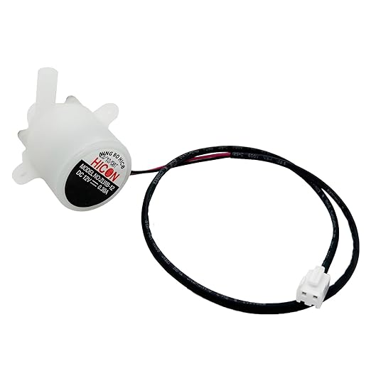 DC 12V Ice Maker Machine Water Pump Replacement for Igloo NewAir Watoor Hicon Portable Small Bullet Ice Machine Water Pump Parts HZB-12A/25BF HZB-50A HZB-60 HZB-80 HZB-13F HZB-20F HZB-20FA