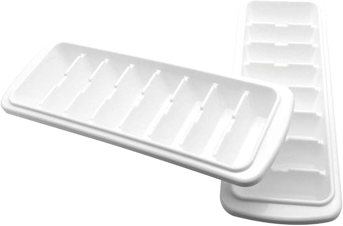 2 Pack Ice Tray, whiskey, cocktails, scotch, sphere cubes Best BPA free Stick type trays (8 Cube)