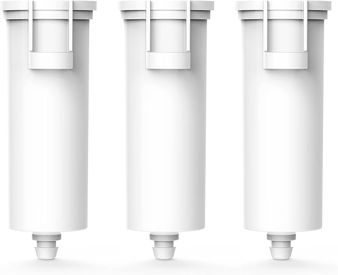 Replacement for GE® Opal Nugget Ice Maker Water Filter, NSF 42&372 Certified, 3 Counts, by AQUA CREST