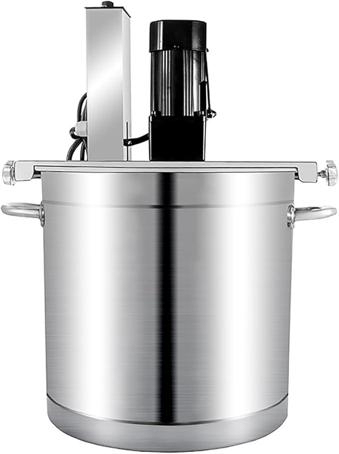 Commercial Automatic Stirrer,Automatic Food Mixer Pot Stirrer Mixer, 20L Adjustable Speed, Copper Motor, For Soup Chili Sauce Beverage Jam Porridge