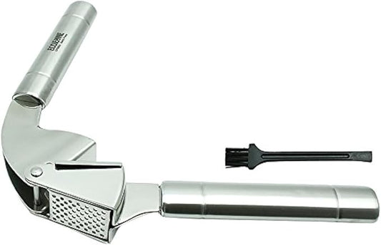 Elite Stainless Steel Garlic Press – Exquisite Commercial Grade, Unparalleled Quality Garlic Crusher (GP0002)