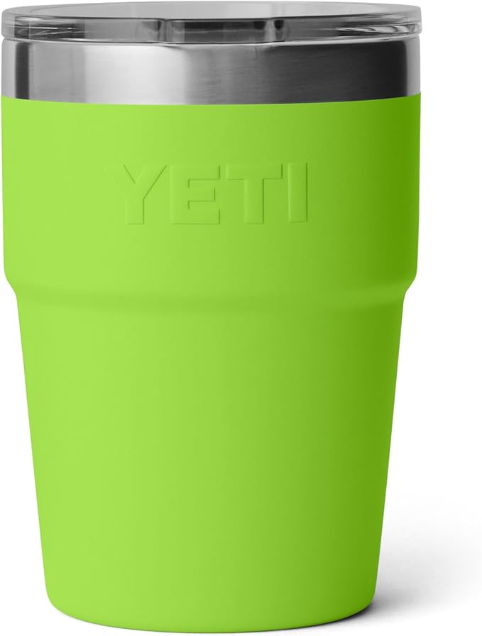 YETI Rambler 16 oz Stackable Tumbler, Vacuum Insulated, Stainless Steel with MagSlider Lid | Stackable, Stackable, Vacuum Insulated, MagSlider Lid, MagSlider Lid, Vacuum Insulated