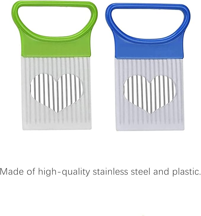 Onion Slicer, 4PCS Stainless Steel Prongs Kitchen Slicer, Onion Holder for Slicing, Kitchen Cutting Tool Slicer for Kitchen