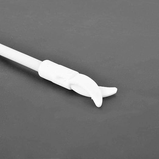 (350MM) / 13.8 Inches PTFE Coated Stainless Steel Electric Overhead Stirrer Mixer Shaft Stirring w/Foldable Paddle Blade Rod Lab Utensils Supplies (7mm Diameter)