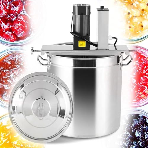 Electric Automatic Pot Stirrer Mixer - Adjustable Speed 4-Blade Scraper for Cooking, 20L/50L/90L Capacity, Portable Jam & Food Mixer for Commercial Use