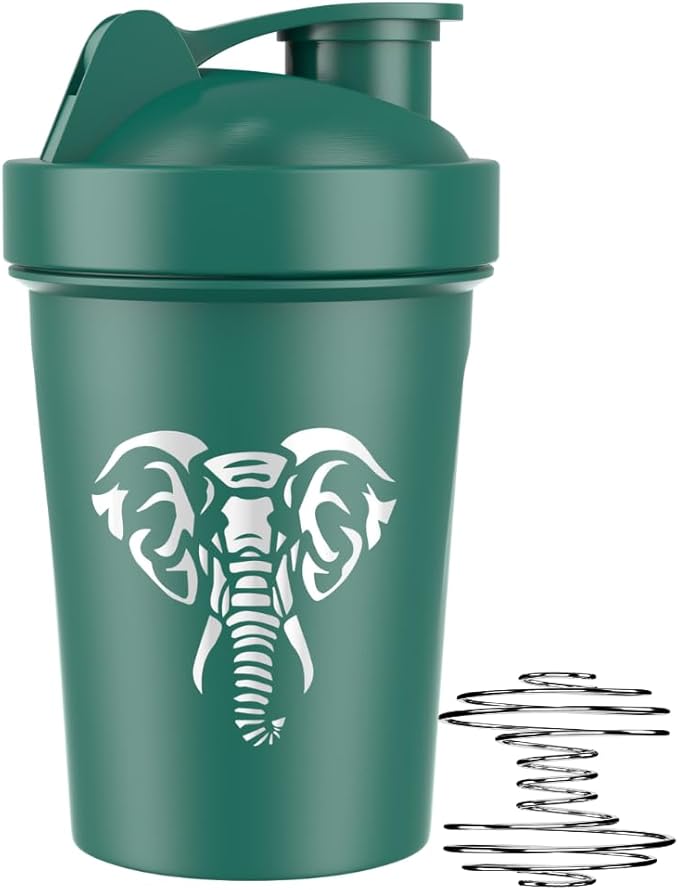 JEELA SPORTS 5 PACK Protein Shaker Bottles for Protein Mixes -20 OZ- Dishwasher Safe Shaker Cups for Protein Shakes - Shaker Cup for Blender Protein Shaker Bottle for Shakes Protein Shake Blender