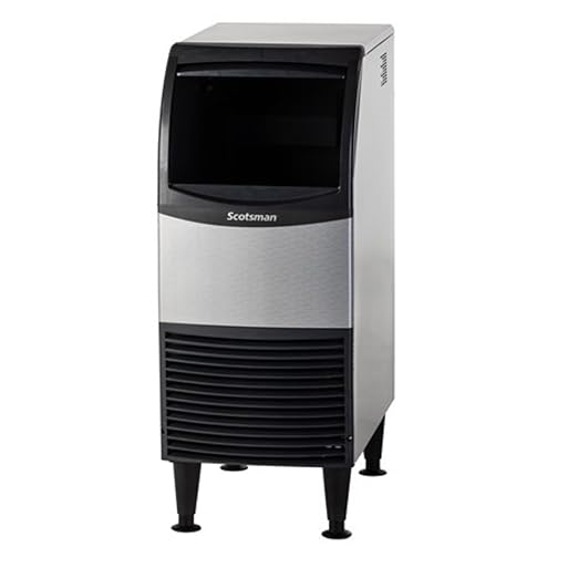 Scotsman UF0915A-1 15-Inch Air-Cooled Flake Undercounter Ice Maker Machine with 36 lb. Storage Capacity, 96 lbs/Day, 115v, NSF