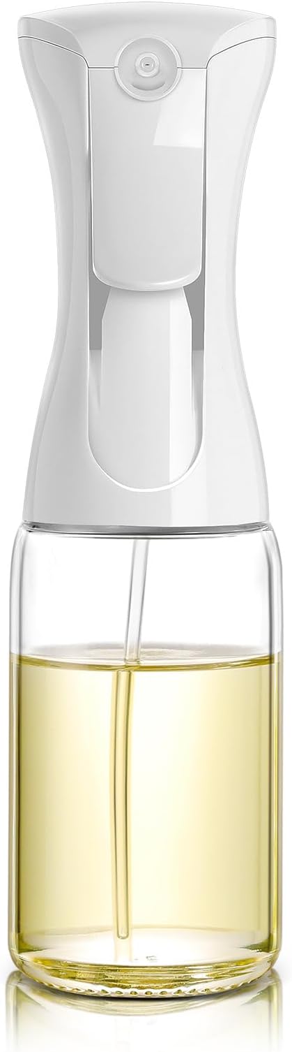 Mistifi Glass Oil Sprayer/Mister 5.1 fl oz (150ml), For Cooking Oil, Olive Oil, Soy Sauce, Vinegar, Non-Aerosol Refillable Dispenser, Spray Bottle (Set of 2)