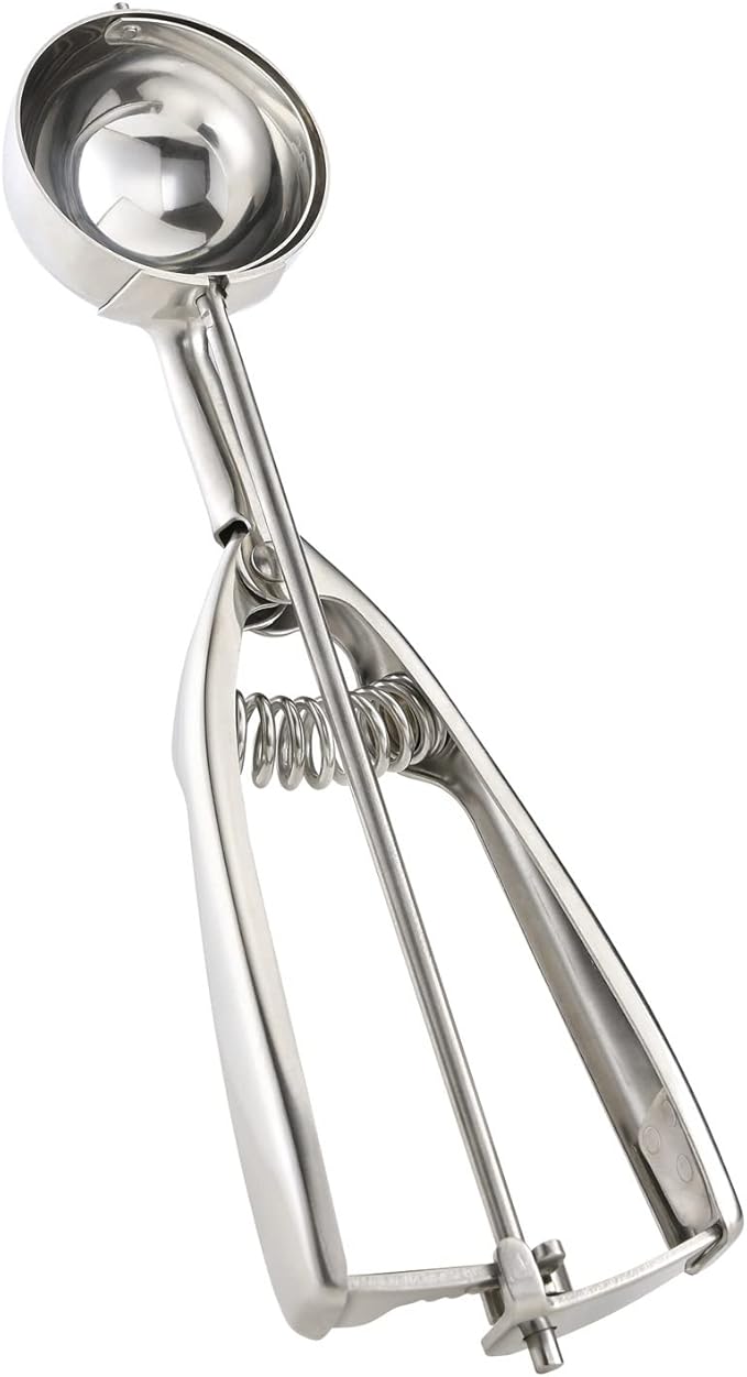 18/8 Stainless Steel Scoop, 2.3 Tablespoon Cupcake Muffin Batter Dispenser