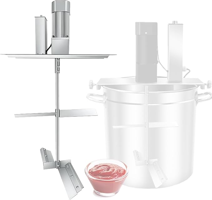 Automatic Pot Mixer with Adjustable Speeds - Self-Stirring Kitchen Gadget for Sauces and Pans, Easy-to-Use Food Tool, Ideal for 20L/25L/40L Cookware (Pot Not Included)
