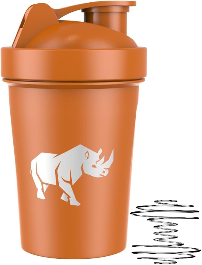 JEELA SPORTS 5 PACK Protein Shaker Bottles for Protein Mixes -20 OZ- Dishwasher Safe Shaker Cups for Protein Shakes - Shaker Cup for Blender Protein Shaker Bottle for Shakes Protein Shake Blender