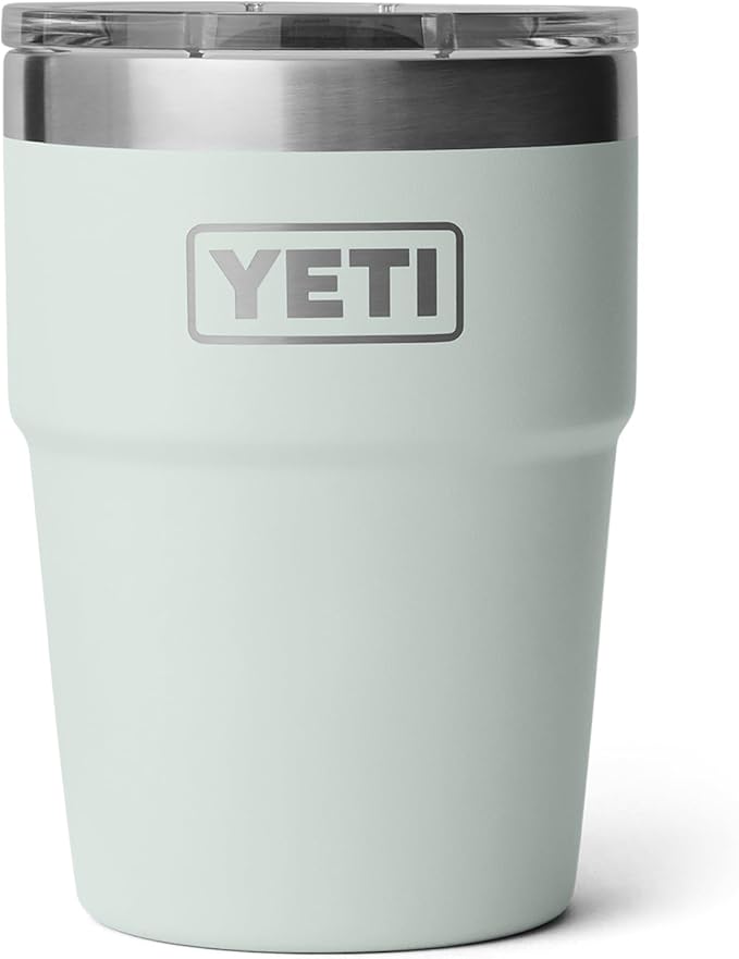 YETI Rambler 16 oz Stackable Tumbler, Vacuum Insulated, Stainless Steel with MagSlider Lid | Stackable, Stackable, Vacuum Insulated, MagSlider Lid, MagSlider Lid, Vacuum Insulated