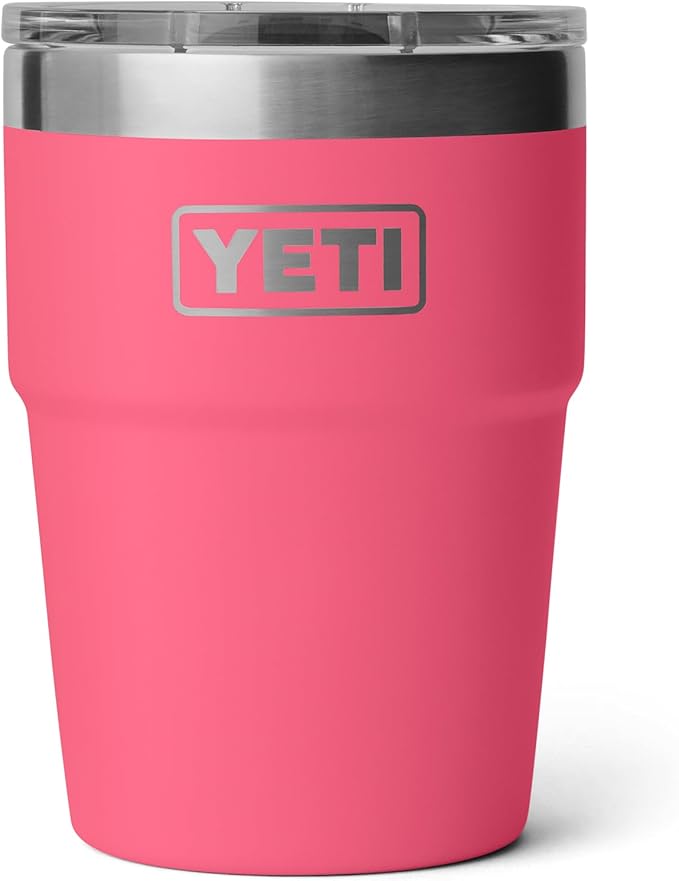 YETI Rambler 16 oz Stackable Tumbler, Vacuum Insulated, Stainless Steel with MagSlider Lid | Stackable, Stackable, Vacuum Insulated, MagSlider Lid, MagSlider Lid, Vacuum Insulated