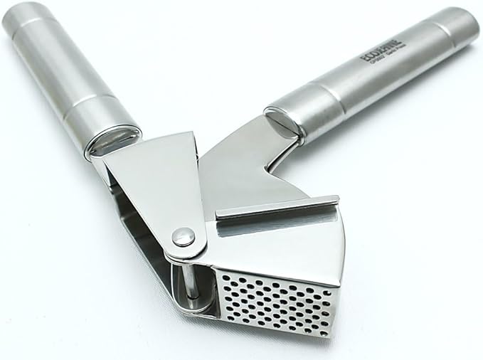 Elite Stainless Steel Garlic Press – Exquisite Commercial Grade, Unparalleled Quality Garlic Crusher (GP0002)