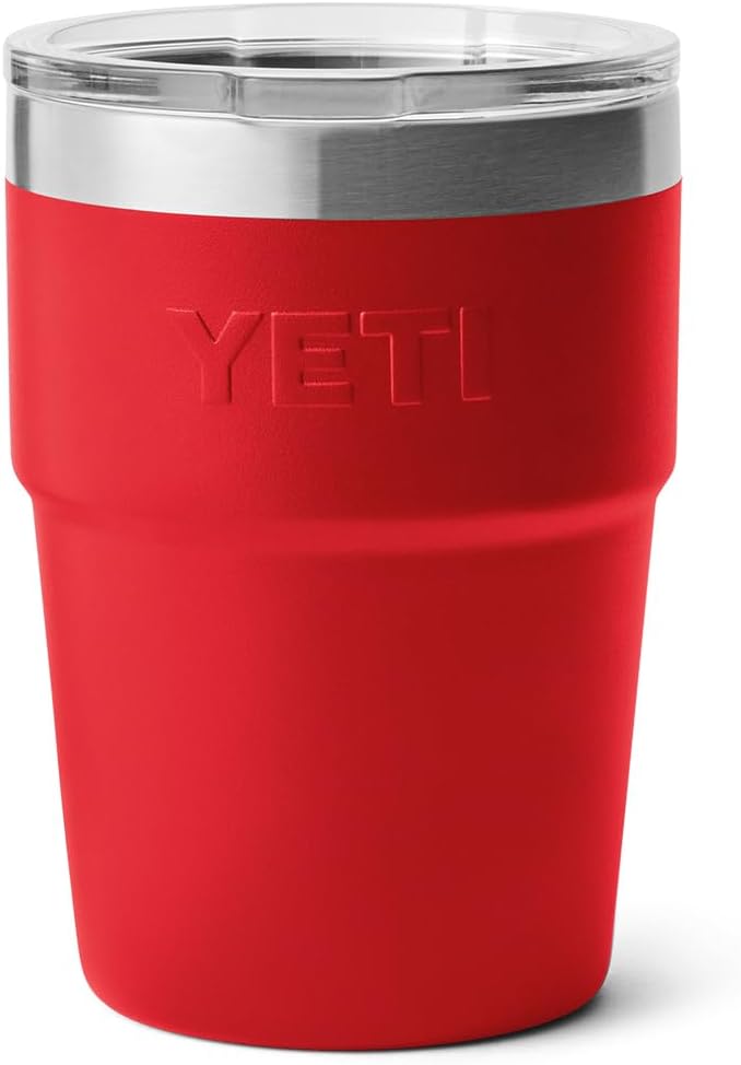 YETI Rambler 16 oz Stackable Tumbler, Vacuum Insulated, Stainless Steel with MagSlider Lid | Stackable, Stackable, Vacuum Insulated, MagSlider Lid, MagSlider Lid, Vacuum Insulated