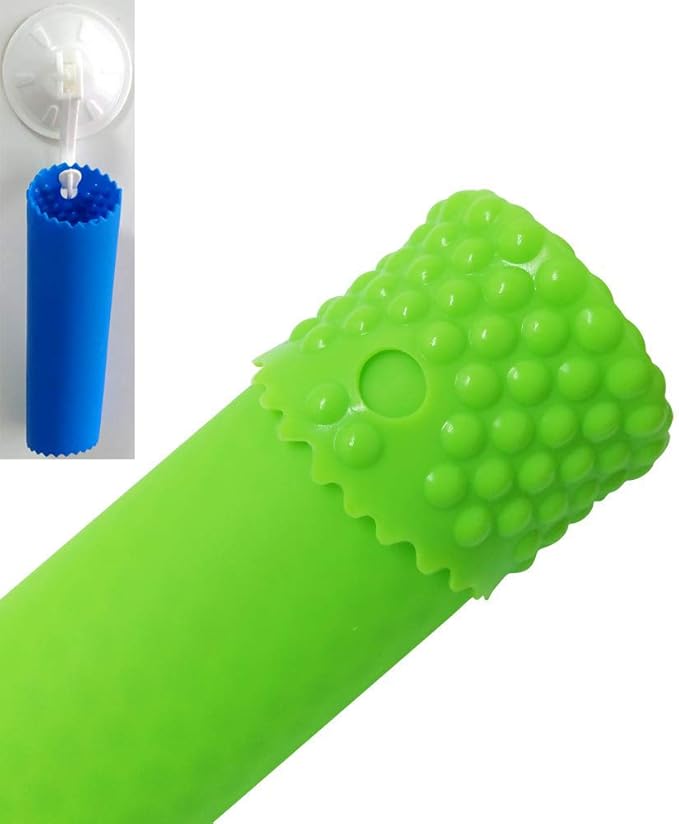 Sinnsally Garlic Peeler Skin Remover Roller Keeper,Easy Quick to Peeled Garlic Cloves with Silicone Tube Roller Garlic Peeling Kitchen Tool(3 Colors)