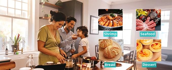 Silicone Air Fryer Liner 8.6" Round for 5–8 QT, No Divider, Reusable Non-Stick Collapsible Pot Liner, Dishwasher Safe, Heat-Resistant 446°F, BLACK, 1 Pack