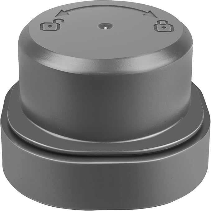 Blade Cover and Vessel Cap for Ninja Blast Portable Blender BC100 Series and BC151 Series, Accessories, Replacement Parts, Leakproof, Dishwasher Safe, Food Grade. Grey