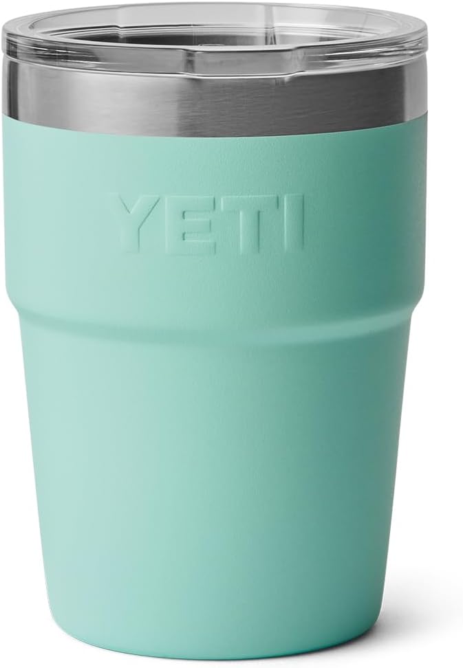 YETI Rambler 16 oz Stackable Tumbler, Vacuum Insulated, Stainless Steel with MagSlider Lid | Stackable, Stackable, Vacuum Insulated, MagSlider Lid, MagSlider Lid, Vacuum Insulated
