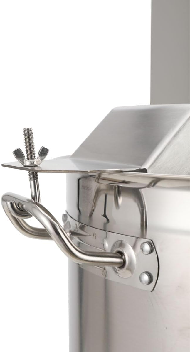 Automatic Food Mixer 40L/10.5 Gal Sauce Stirrer Frying Machine Electric Mixer Machine Commercial Pot Seasoning Bottom Soup Sauce Stirrer for for Making Jam, Sauce (110V)