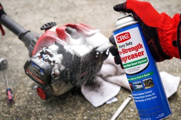 CRC 05482 Heavy Duty Pro-Strength Degreaser, All-Purpose Water-Based Degreaser, Odorless, Safe on Paint and Plastic, 15oz, [1 Pack]