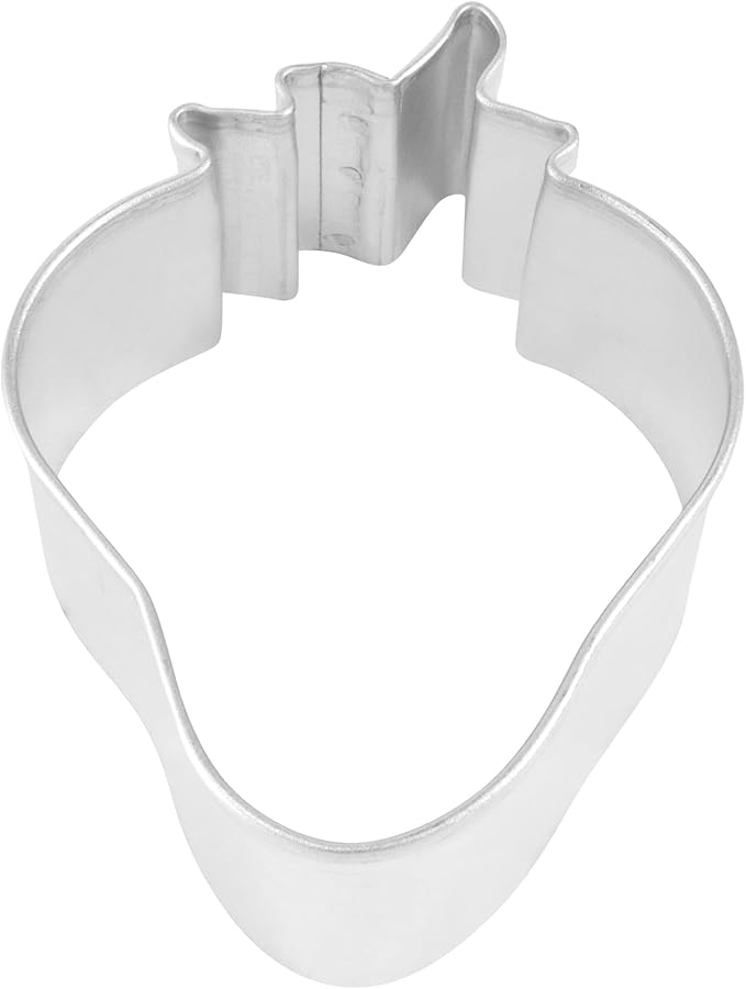 R&M Fruit Cookie Cutter 6-Piece Gift Set - Includes Lemon, Cherry, Pineapple, Watermelon, Peach, Strawberry Cookie Cutter with Recipe Card - Steel