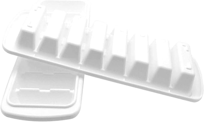 2 Pack Ice Tray, whiskey, cocktails, scotch, sphere cubes Best BPA free Stick type trays (8 Cube)
