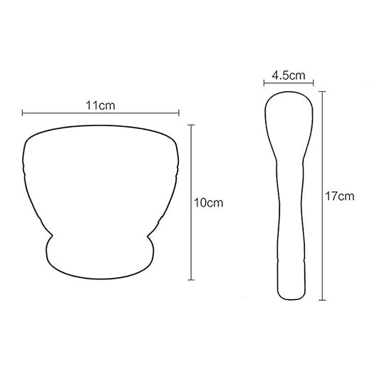 Garlic Press, Mortar and Pestle, Easy to Clean Mini Garlic Grinding Tool Kitchen Tool Food, Squeezer Garlic Press