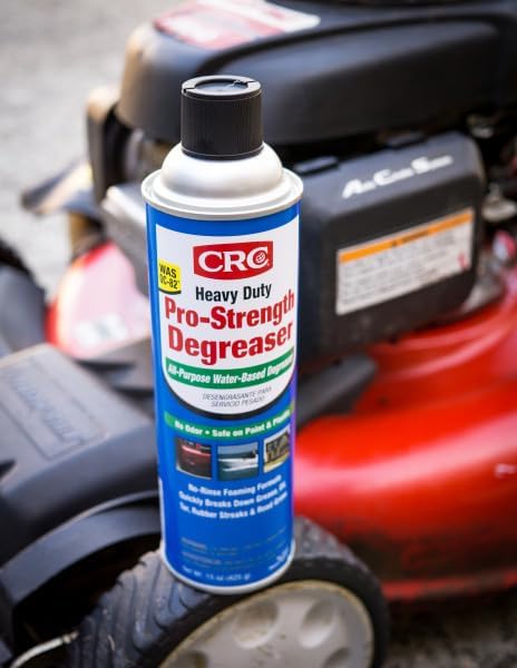 CRC 05482 Heavy Duty Pro-Strength Degreaser, All-Purpose Water-Based Degreaser, Odorless, Safe on Paint and Plastic, 15oz, [1 Pack]