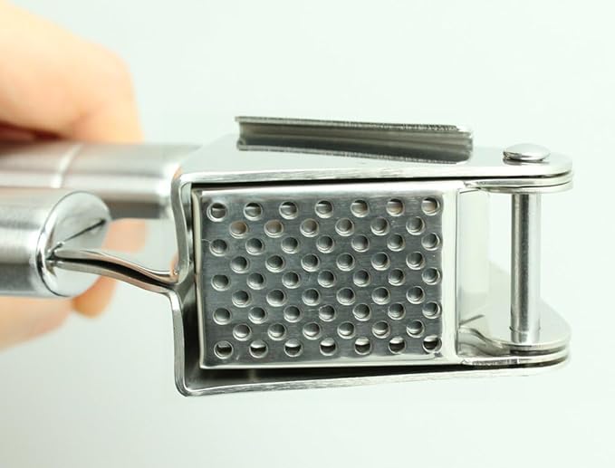 Elite Stainless Steel Garlic Press – Exquisite Commercial Grade, Unparalleled Quality Garlic Crusher (GP0002)