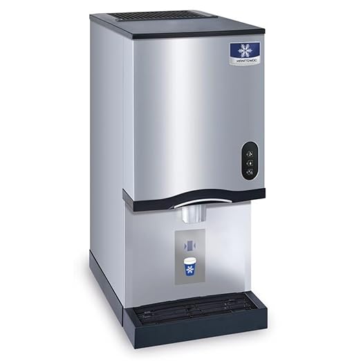 Manitowoc CNF0201A-161 Countertop Nugget Ice Maker and Dispenser with 10 lb. Bin and Sensor Dispensing, 115v, NSF