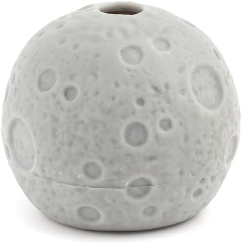 Kikkerland Moon Ice Ball Mold, Gray