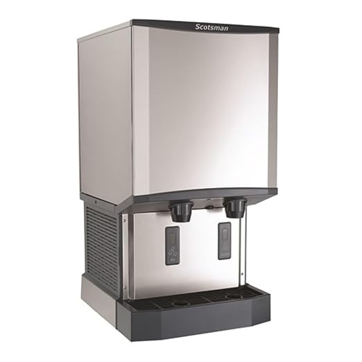 Scotsman Meridian Touchfree Countertop Nugget Ice Maker & Water Dispenser - 500 lb/Day, 40 lb Storage Bin
