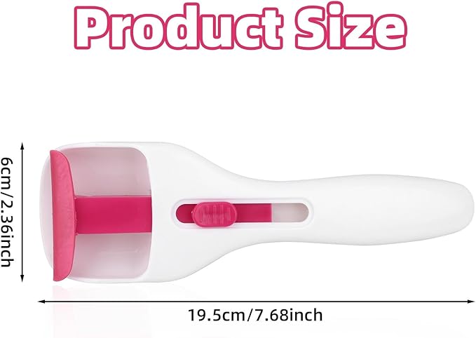Cupcake Scoop Batter Dispenser, One-Touch Sliding Button Batter Dispensing Tool for Cake Pancakes Muffins Precise Portioning Cookie Kitchen Baking Tool for Home Bakery