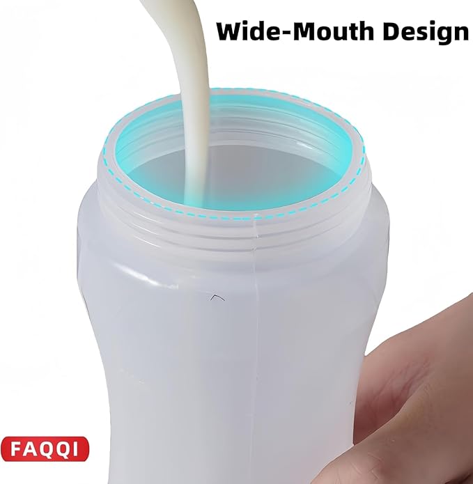Premium Pancake Pen - Batter Squeeze Bottle for Perfect Pancake Designs | Easy-to-Clean Pancake Batter Dispenser with Drip-Free Valve | Ideal for Pancakes, Waffles, and Baking Needs Red
