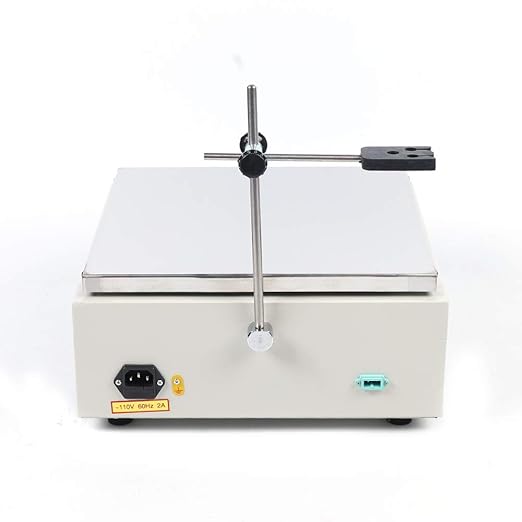 Magnetic Stirrer, 10L 300W Hot Plate Stirrer, Thermostatic Magnetic Stirrer, Digital Heating Lab Mixer Hot Plate, 1250 RPM Magnetic Stir Plate with Temperature Control & Timing Adjusting