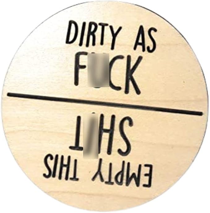 Funny Dishwasher Magnet Clean Dirty Sign, Kitchen Organization and Storage, Clean Dirty Magnet for Dishwasher, First Apartment Must Haves, New Home Essentials, Farmhouse Kitchen Decor and Accessories